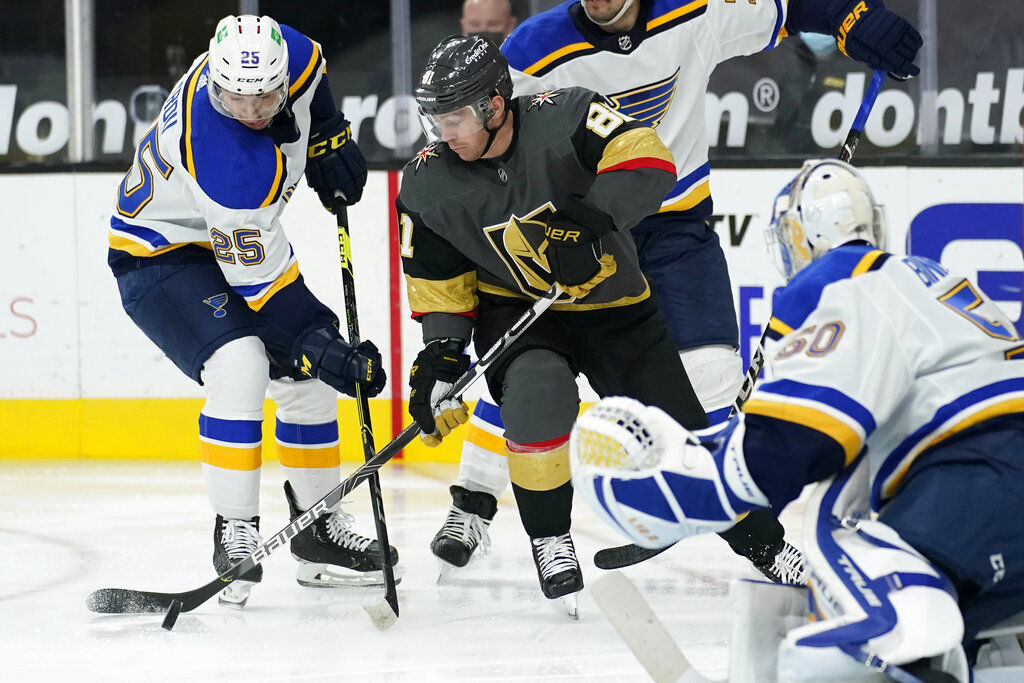 Blues Golden Knights Hockey